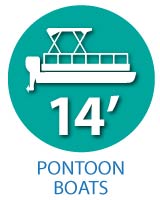 14' Pontoon Boats