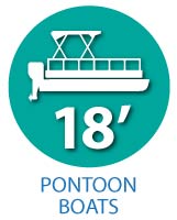 18' Pontoon Boats
